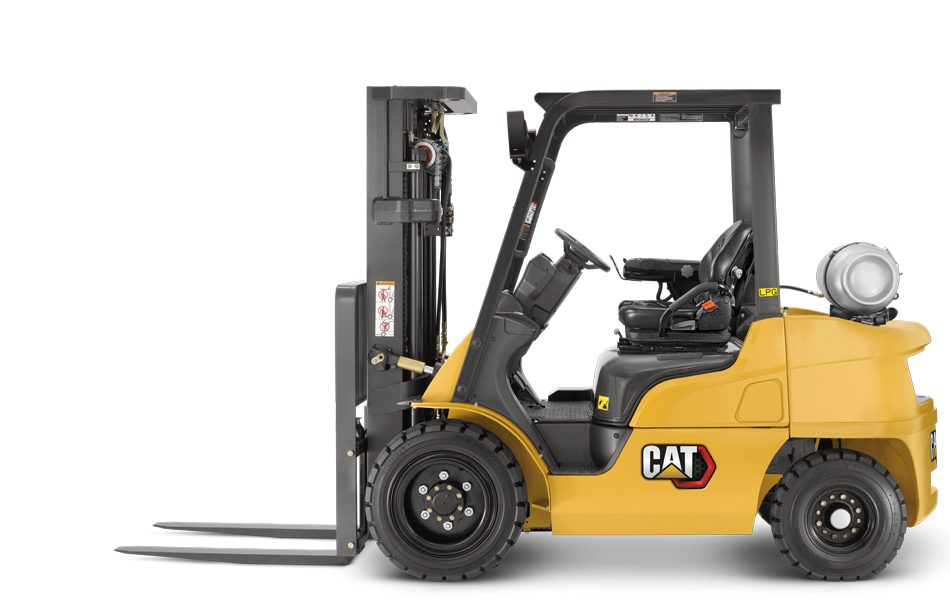 Cat 7 pneumatic lift truck banner