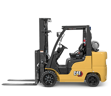 CAT LIFT TRUCKS: 7,000 - 8,000 lb. Capacity Internal Combustion Tire Lift Truck