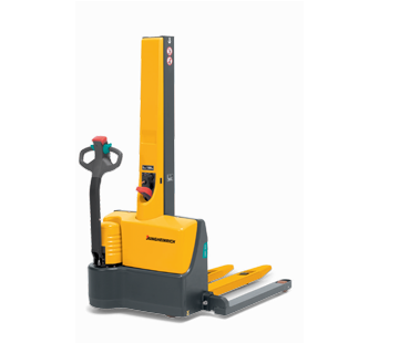 JUNGHEINRICH: 2,200 lb. Capacity Electric Walkie Straddle Stacker