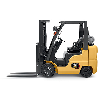 CAT LIFT TRUCKS: 3,000 - 8,000 lb. Capacity Internal Combustion Tire Lift Truck