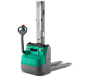 MITSUBISHI: 2,200 LB. CAPACITY LIGHT-DUTY ELECTRIC WALKIE STACKERS